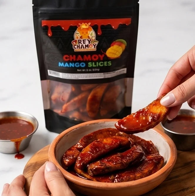 Rey Chamoy Dehydrated Mango Slices (8 oz)(24pack)