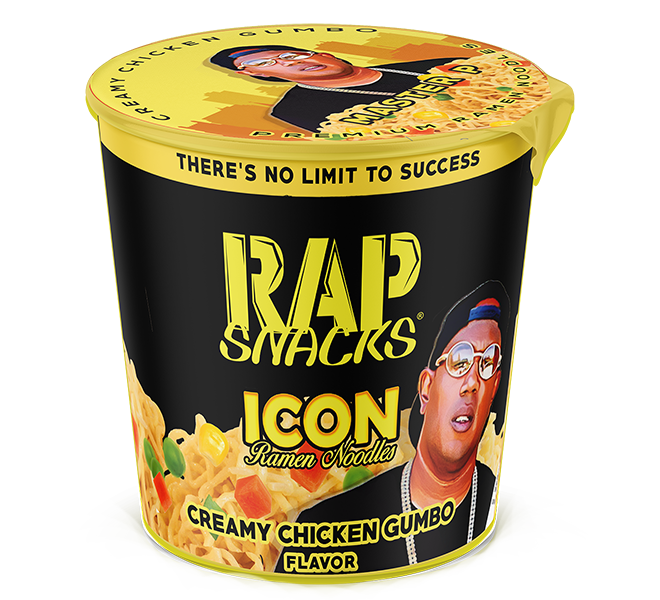 Rap Snacks Master P Creamy Chicken Gumbo Ramen Cups (2.25oz)