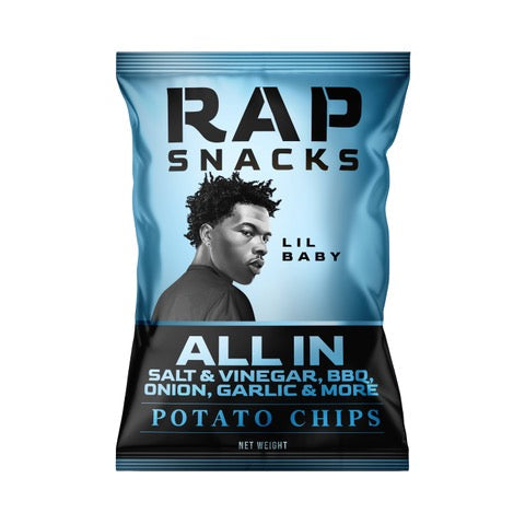 Rap Snacks Lil Baby | All In Potato Chips
