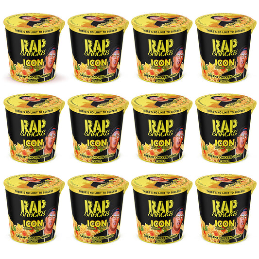 Rap Snacks Creamy Chicken Gumbo Ramen Master P | (12) 2.25oz Cups