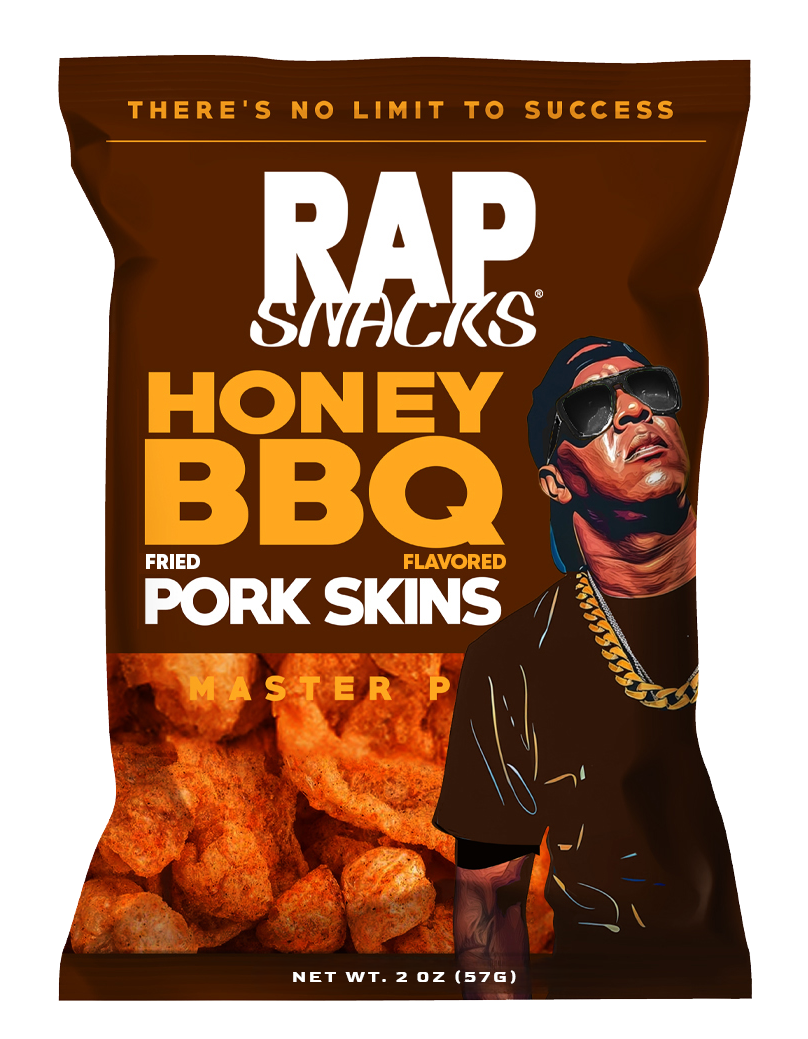 Rap Snacks Master P Honey BBQ Fried Pork Skins (1.75oz)