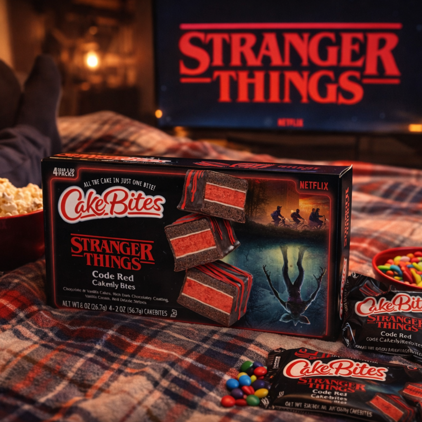CakeBites Stranger Things Code Red Family (3-Pack)