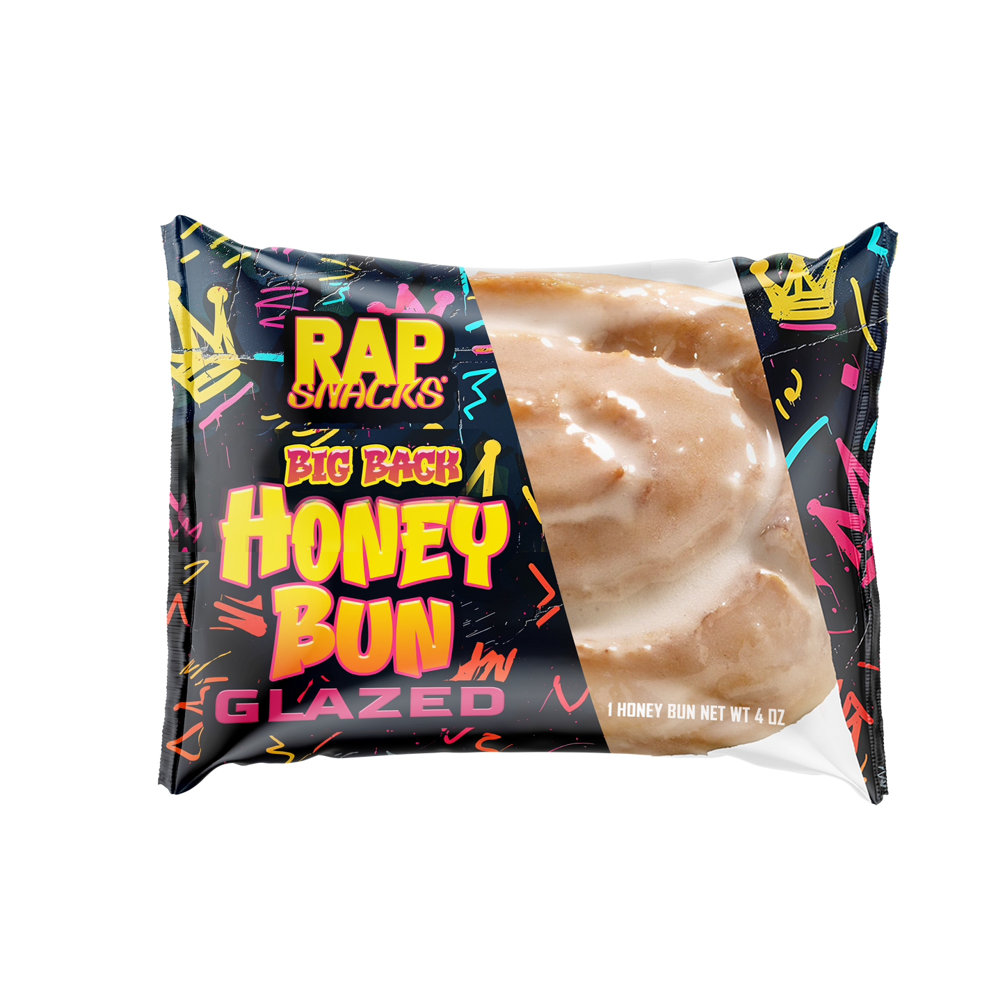 Rap Snacks Big Back Glazed Honey Bun