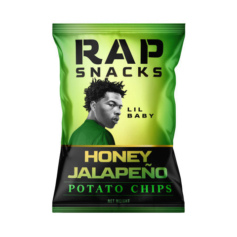 Rap Snacks Lil Baby Honey Jalapeño Chips (2oz)