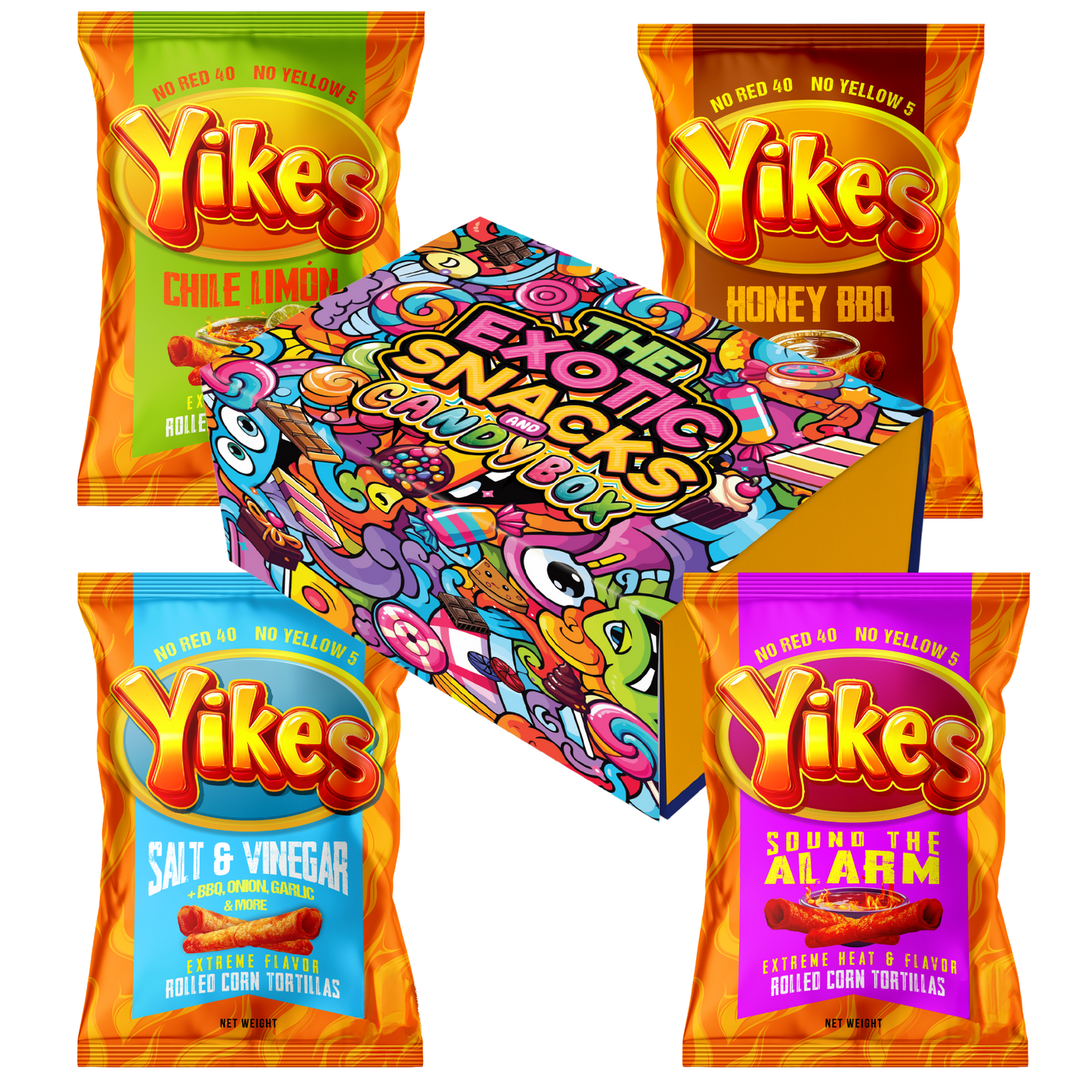 Yikes Chips Mix & Match – Choose Your Favorite Flavors, 4oz Bags (5% Off 10+)